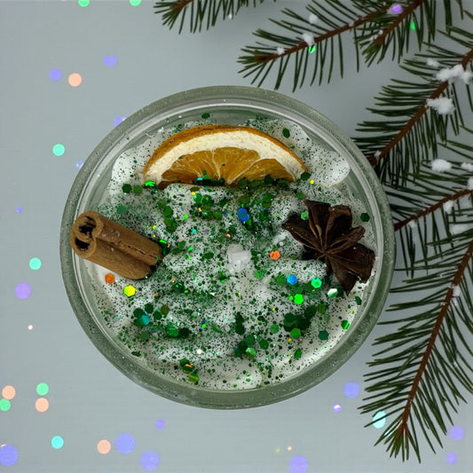 Limited winter edition vihreä kynttilä Flow Flo