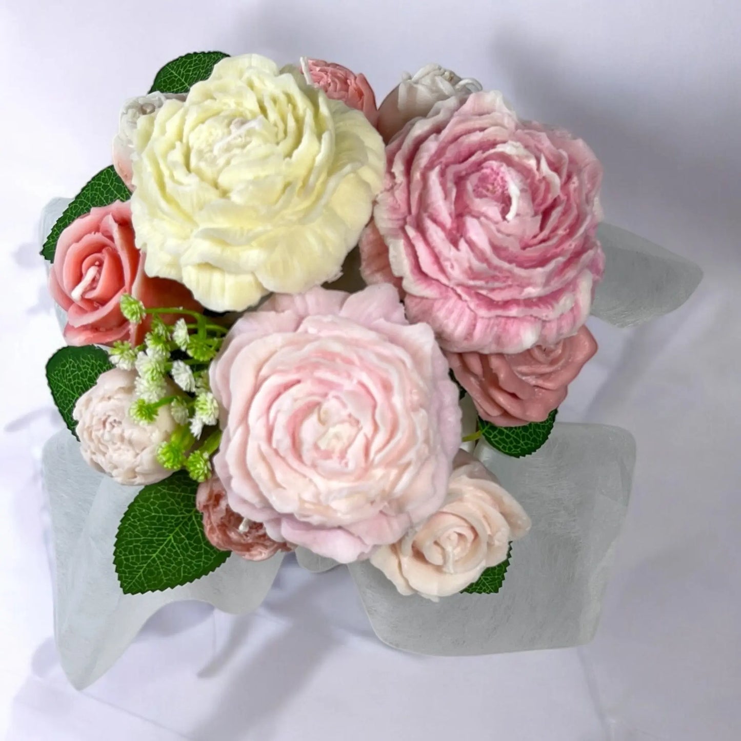 Beautifully packaged Classic Elegance bouquets for the perfect gift.