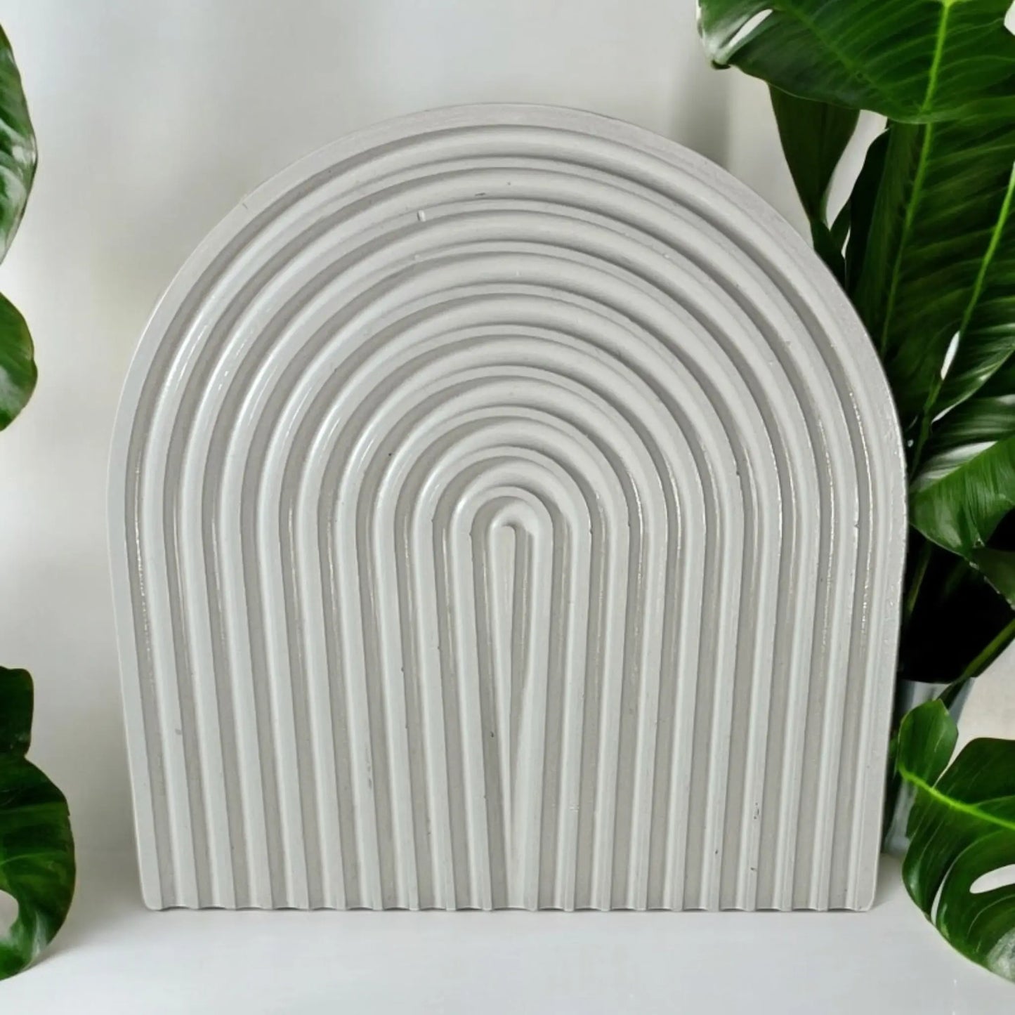 Aesthetic home decor tray, inspired by Arctic elegance.