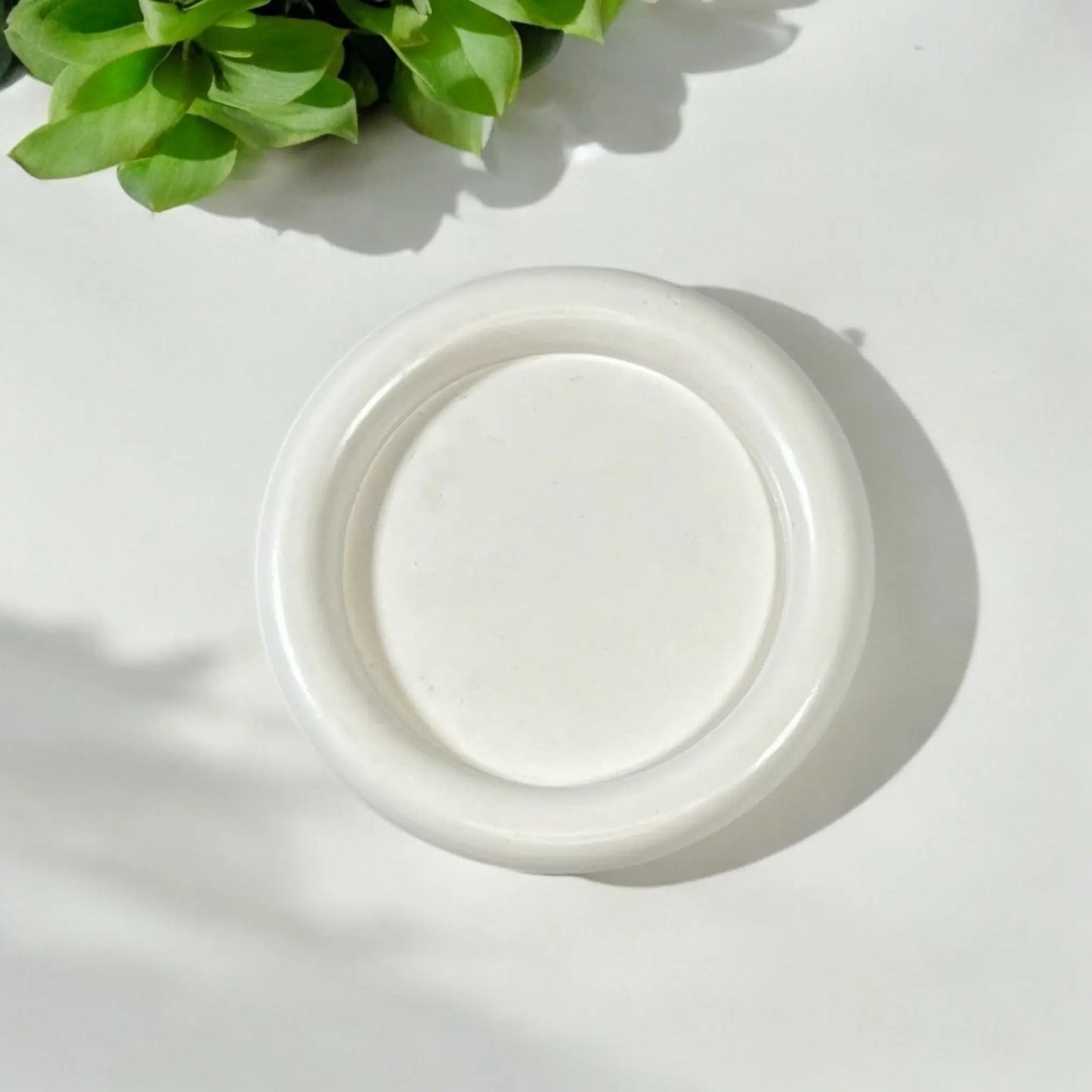 Elegant Zen Flow candle tray designed for displaying solo candles.