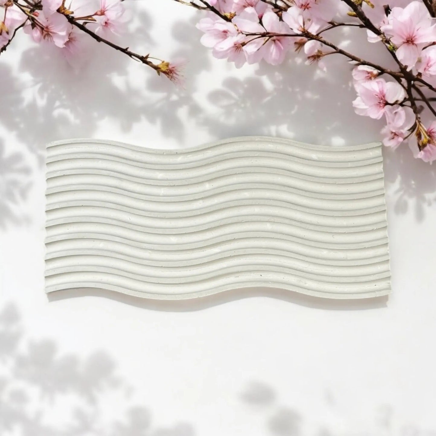 Elegant Arctic Stylish Wave Tray for modern home decor.