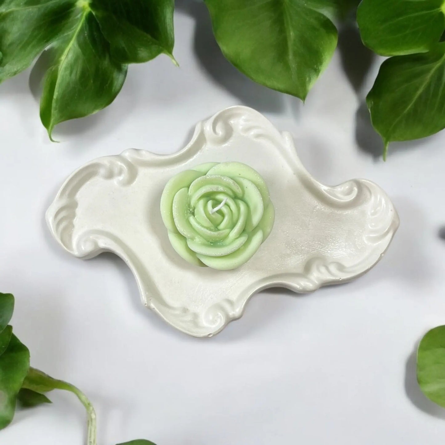 Ornate home decor tray with a vintage design, adding a timeless feel