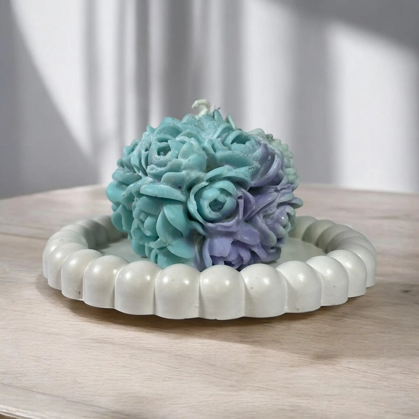 Beautiful candle tray for a sophisticated touch to your home decor.