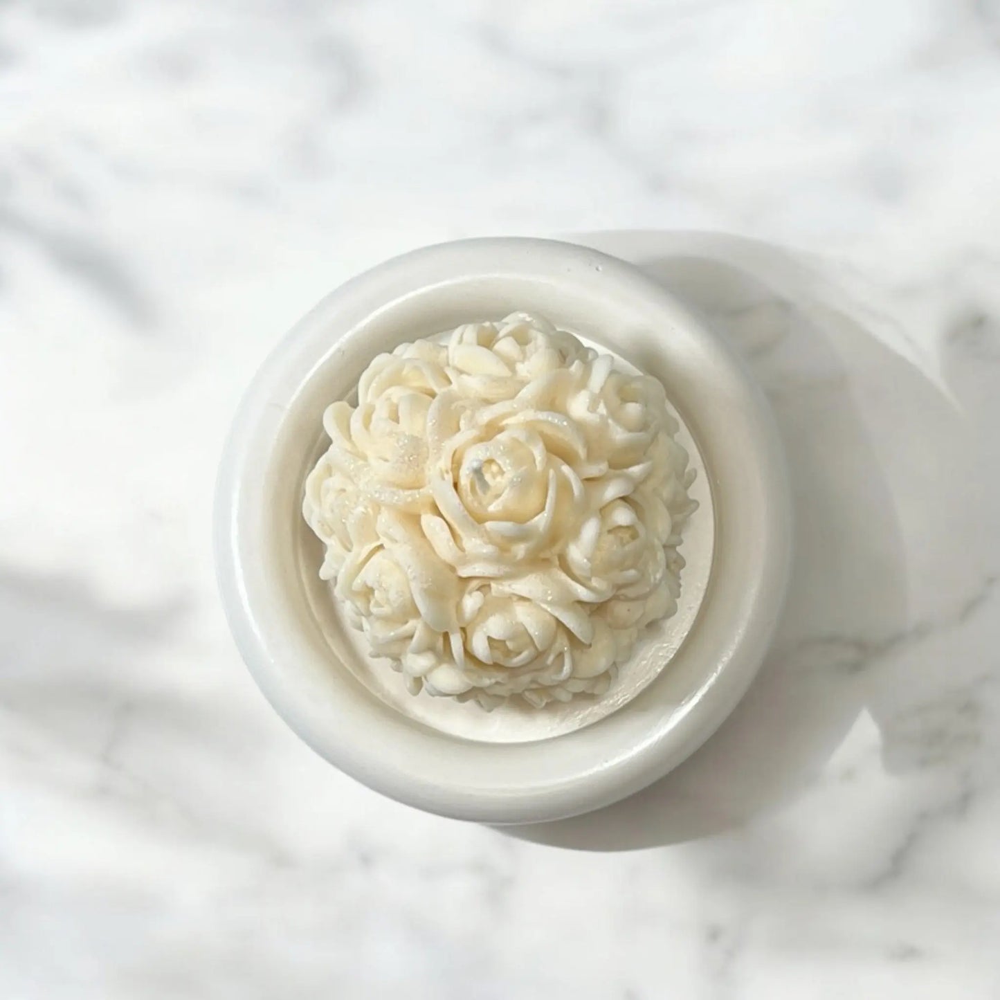 Stylish Zen Flow tray to complement your flower candle collection.