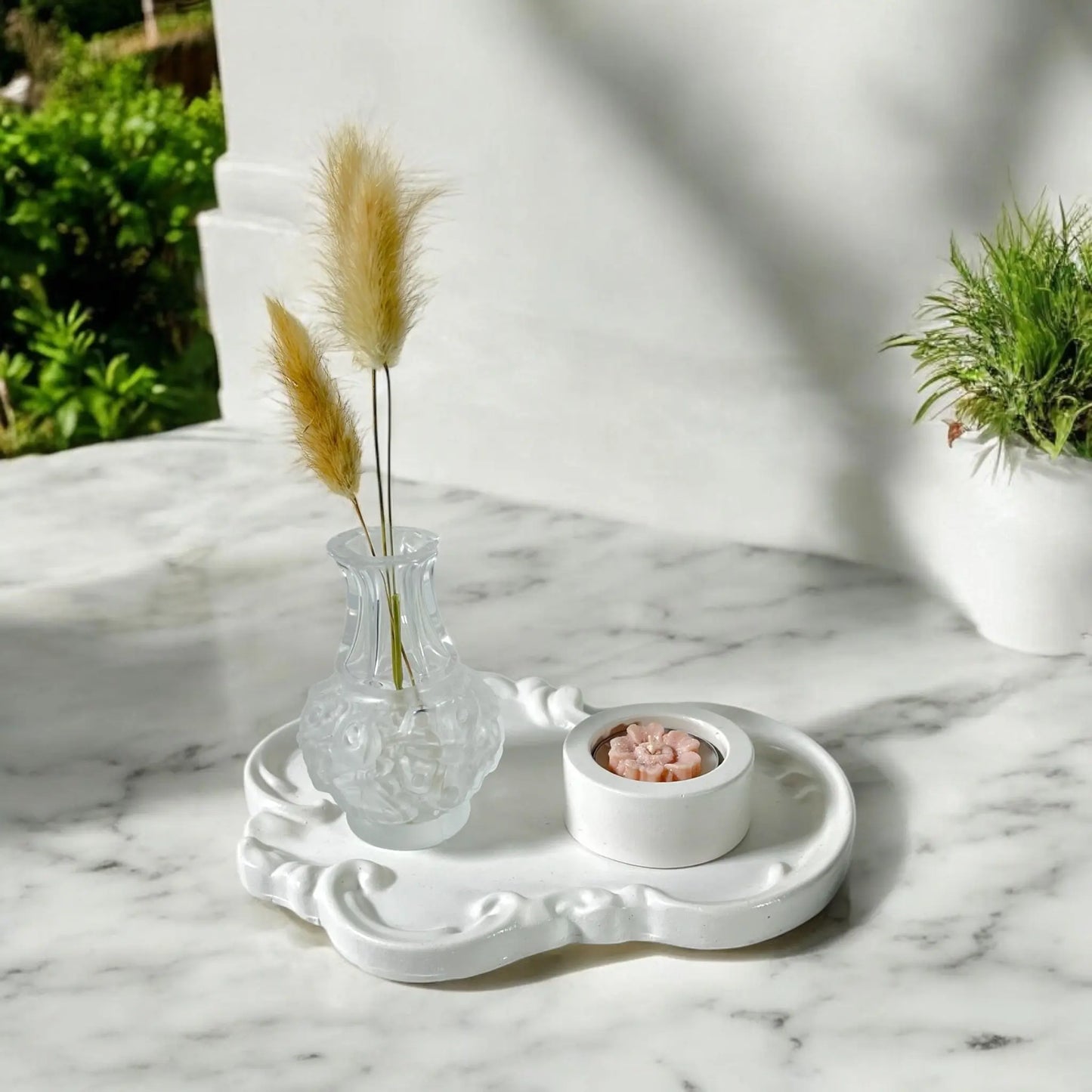 Elegant vintage tray for timeless home decor charm.