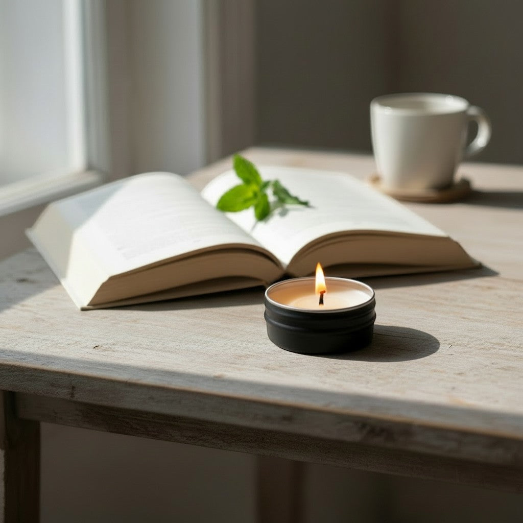 Käsintehdyt kynttilät testerisetti minimalistinen tyyli