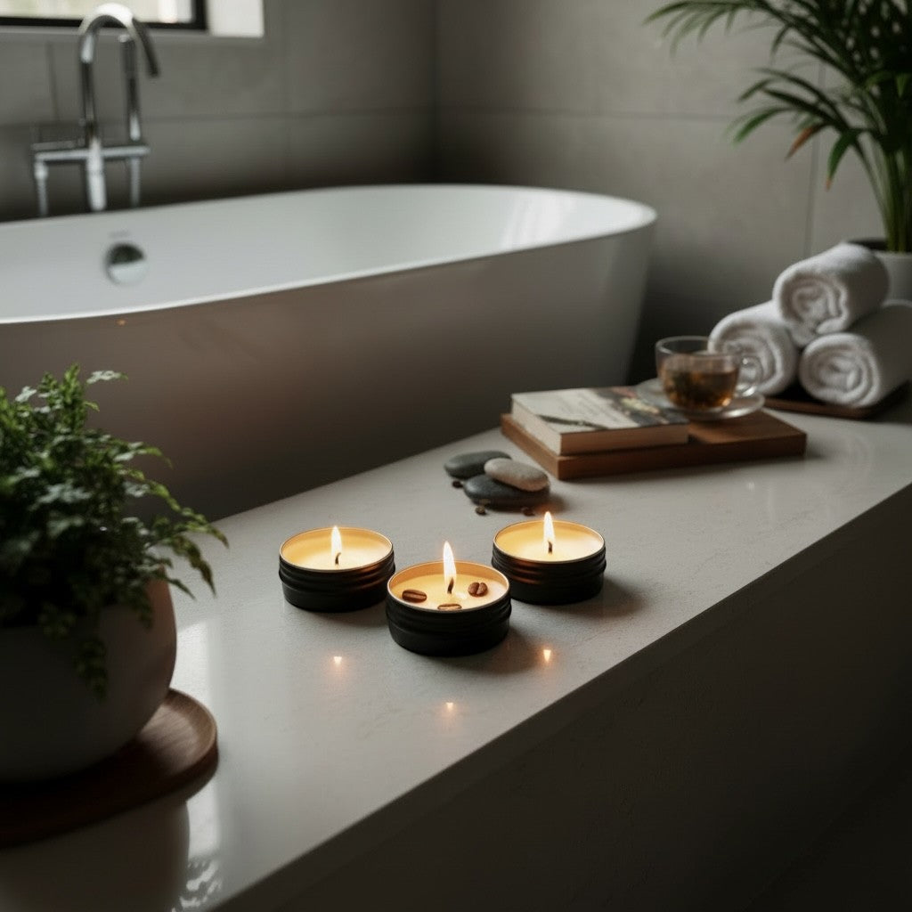 Candle scent sample set handmade soy wax Flow Flo