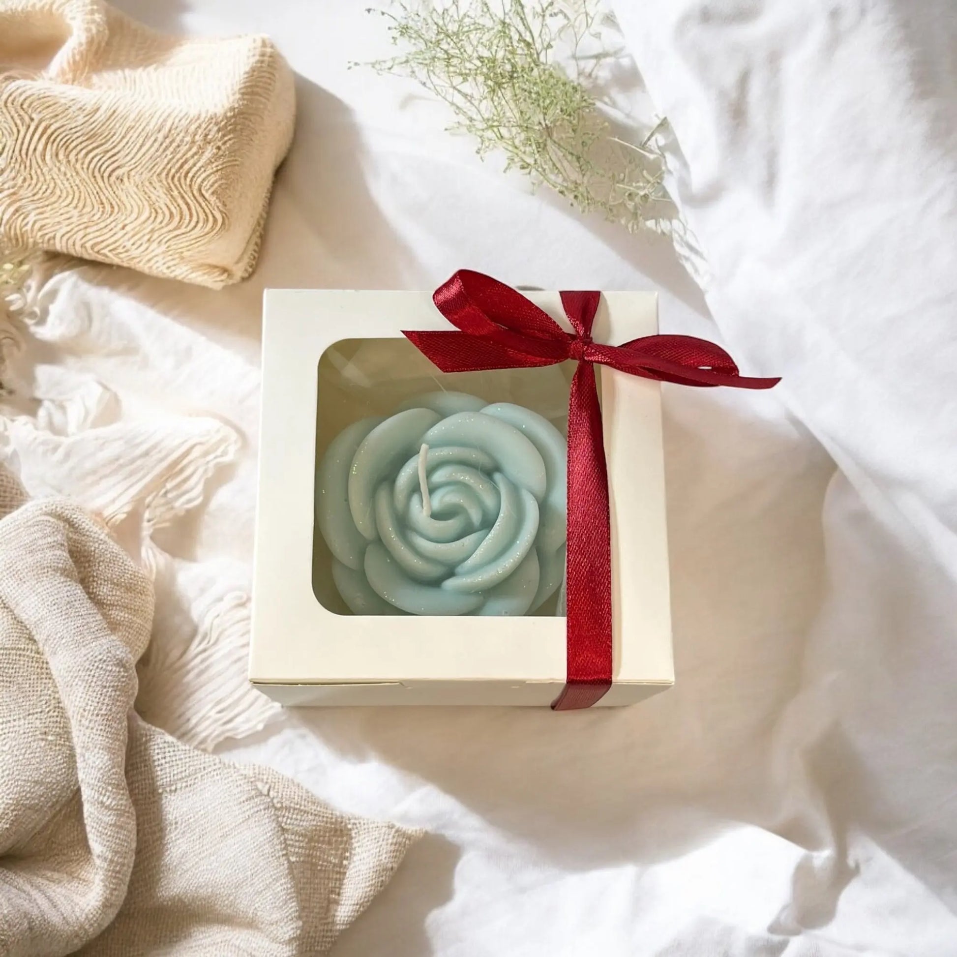 Blush rose soy candle – perfect Mother's Day or birthday gift