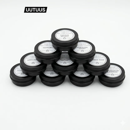 Pienet kynttilätesterit eri tuoksuilla Flow Flo