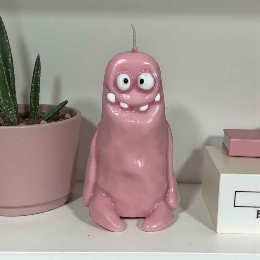 Monsteri-muotoinen soijavahakynttilä koristekäyttöön