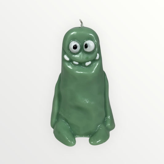 Hauska Monsteri-kynttilä, valmistettu luonnollisesta soijavahasta