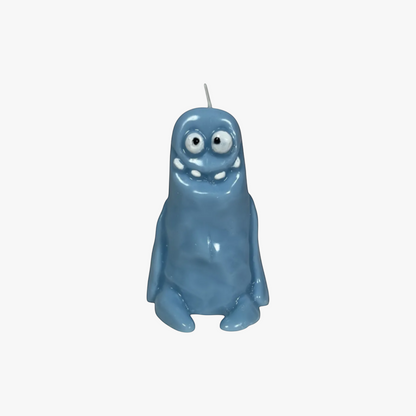 Hauska design-kynttilä Monsteri-hahmolla – soijavaha